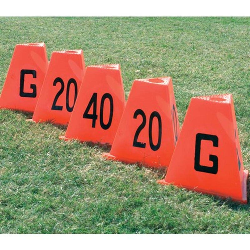 Flag Football Stackable Sideline Markers (SET)